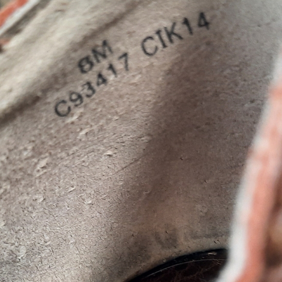 BOC Brown Leather Mary Jane Shoes Size 8 - Picture 11 of 14